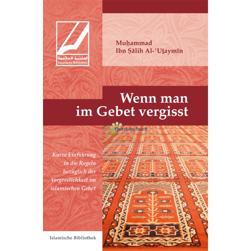 Wenn man im Gebet vergisst - Cordoba-Buch.de, 4,50